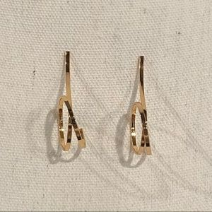NEW Gold tone earrings